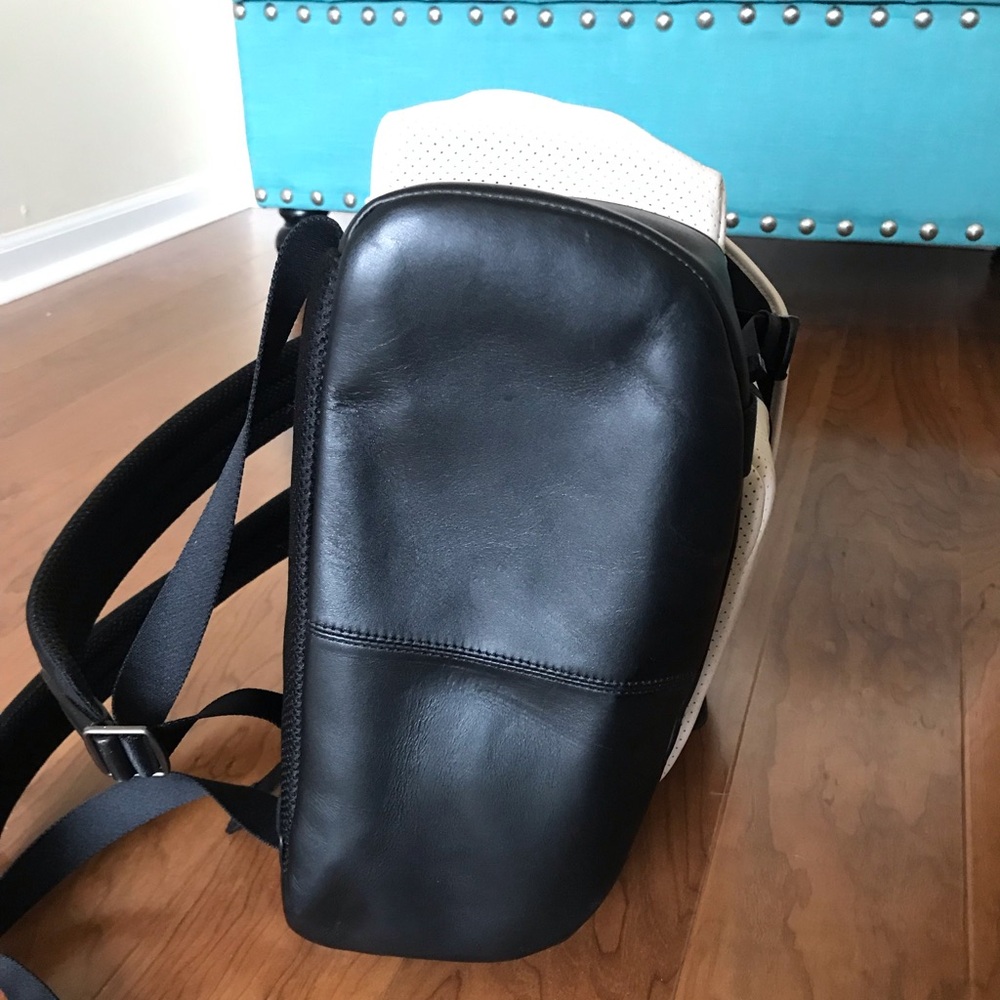 Coach Trek Leather Drawstring Multi Purpose Backpack - Picture 9 of 16